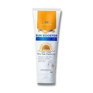 sun booster sunscreen fluid gel spf 50+ 80 gram