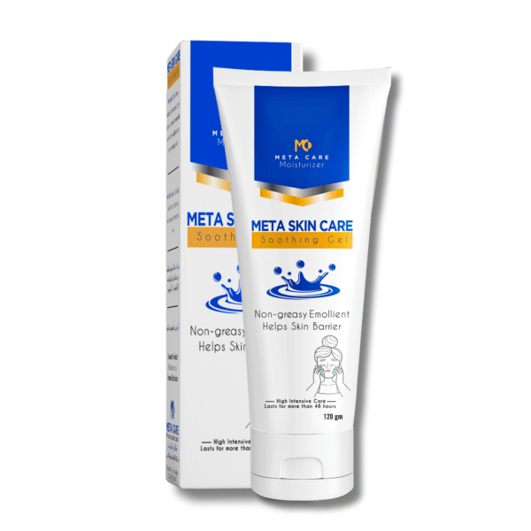 meta skin care soothing and moisturizer gel 120 gram